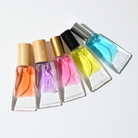 Botella de spray de vidrio esmerilado de 10 ml para viaje, portátil, para suero de cuidado de la piel, vacía, con tapa de rosca, para muestras, venta al por mayor directa de fábrica con serigrafía.