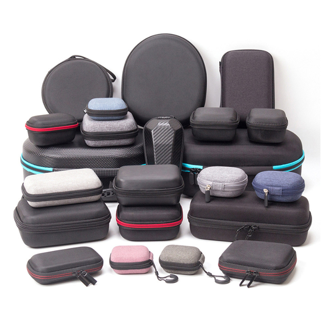 High Quality Factory Price Custom Eva case Hard Eva case for Wireless Headphone Earphone Storage Carrying Eva case