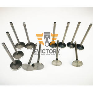 Para DOOSAN DAEWOO D1146 D1146T, kit de reconstrucción de, cojinete de revestimiento de junta de anillo de pistón + 12 Uds valles + asientos de válvula - Product Image 2