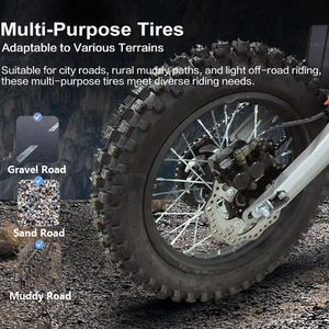 Vente en gros de motos à essence 125Cc <span class=keywords><strong>Enduro</strong></span> tout-terrain Dirt Bikepetrol avec chaîne et entraînement final - Product Image 5