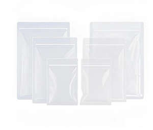 Xinrunjin Custom Thickened Transparent Flat Bottom <b>Self</b>-<b>Sealing</b> Food Storage <b>Bag</b> Frosted Bone Design Dry Goods Moisture-Proof - Product Image 2