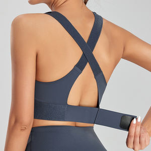 <span class=keywords><strong>Soutien</strong></span>-<span class=keywords><strong>gorge</strong></span> de sport grande taille à maintien élevé, hauts de yoga à bretelles réglables, <span class=keywords><strong>soutien</strong></span>-<span class=keywords><strong>gorge</strong></span> de sport pour femmes corpulentes, <span class=keywords><strong>soutien</strong></span>-<span class=keywords><strong>gorge</strong></span> de yoga antichoc, débardeur de fitness - Product Image 3