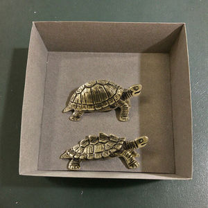 Antiek Bronzen Schildpad Beeld Metalen Ambachten Messing Sculptuur Imitatieve Giettechniek Voor Chinees Nieuwjaar Home Decor Afstuderen - Product Image 5