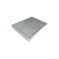 Panneau de conduit d'air PIR ignifuge classe 0, haute résistance à la compression, conduit en aluminium pré-isolé pour système HVAC d'usine