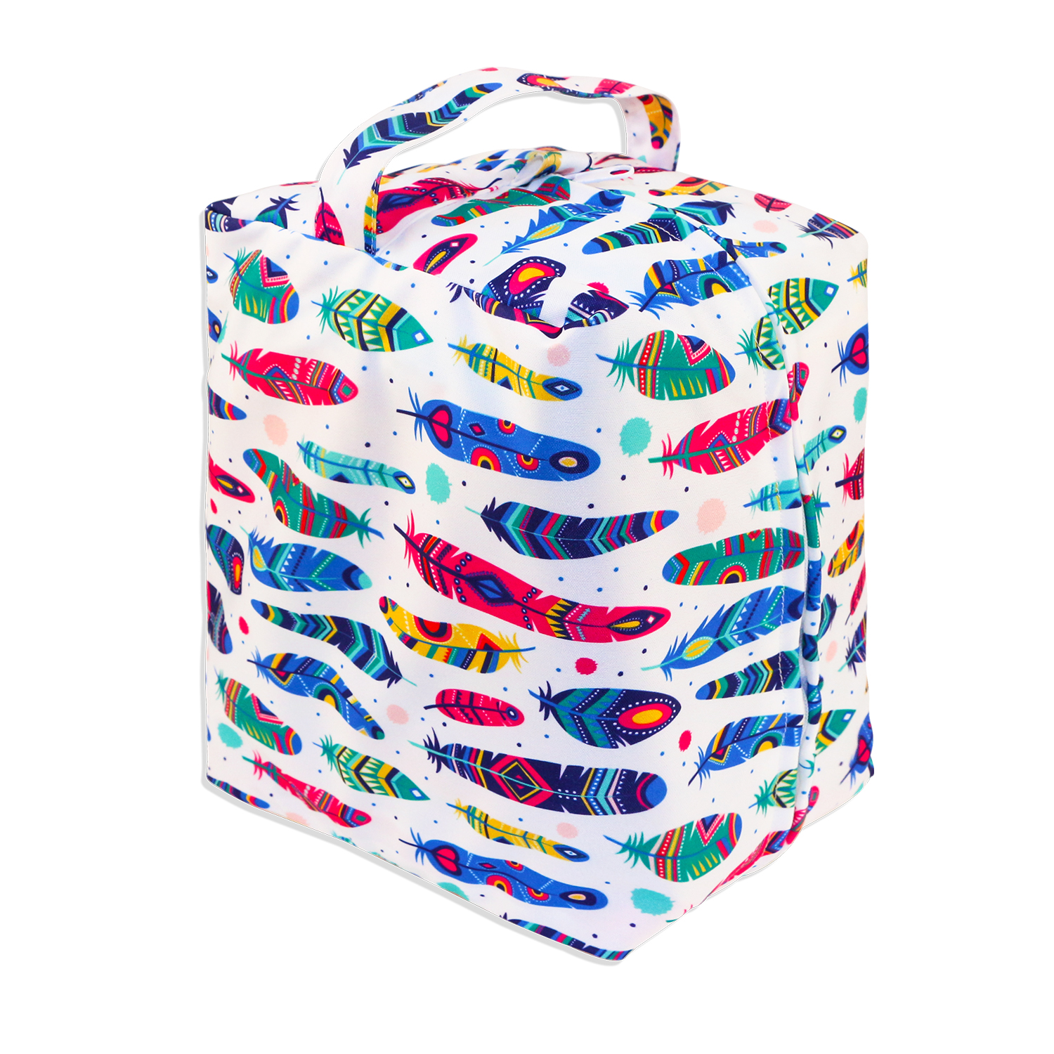 Тканевая сумка для подгузников, вместительная сумка для детских подгузников, водонепроницаемая многоразовая моющаяся быстросохнущая ткань для подгузников