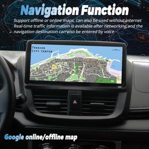 Reproductor Android 13 de 10.25 Pulgadas para Toyota Vios Yaris 2014-2016, Radio para Auto con Carplay, Estéreo, Multimedia, GPS, Navegación, Video - Product Image 5