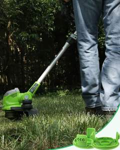 Bobines et capuchons de remplacement de qualité industrielle et bricolage 3411546A-6 compatibles avec les débroussailleuses <span class=keywords><strong>Greenworks</strong></span> 21332 21342 24 - Product Image 6