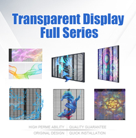 Pantalla LED Transparente para Interiores/Exteriores P3.91-7.82, Alta Definición HDR, Flexible, 3D, Impermeable IP65, 5 Años de Garantía, Venta al por Menor