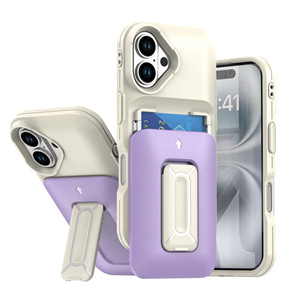 Support de boîtier de carte Macaron applicable transfrontalier pour iphone 16 15ro Max 14pro étui de téléphone portable avec protecteur de caméra - Product Image 5