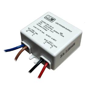 Convertisseur d'alimentation à LED Mw Power 6W 12V à tension constante AC/DC, alimentation à découpage monocanal - Product Image 1