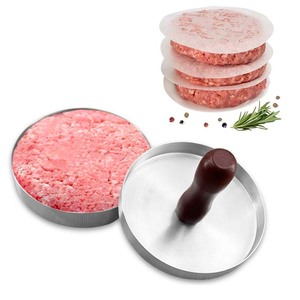 Prensa para <span class=keywords><strong>Hamburguesas</strong></span> Antiadherente de Acero Inoxidable, Molde para Carne, Herramientas de Cocina, Máquina para Hacer <span class=keywords><strong>Hamburguesas</strong></span>, Prensa para <span class=keywords><strong>Hamburguesas</strong></span> de Carne - Product Image 1