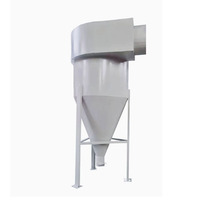 Nouveau dépoussiéreur industriel à double cyclone pour le séparateur de concasseur de matières premières de ciment de fonderie du bois-pour les opérations de scie