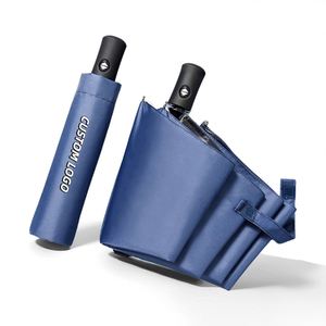 Promoción: Paraguas Plegable Automático, Resistente al Viento, Trifold, para Hombre y Mujer, para Días Soleados y Lluviosos, con Logotipo/Color Personalizado - Product Image 5