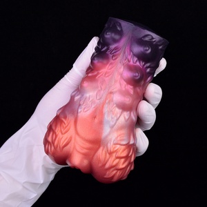 NNSX Dual Hole Male <b>Masturbator</b> Cup Fantasy Vaginal Anal Easy Insert Pocket Pussy for Male Masturbate <b>Masturbator</b> Sex Toys - Product Image 2