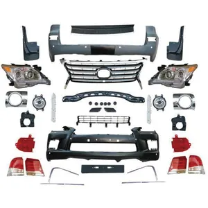 For lexus LX570 körper kit 2009 Upgrade 2013 auto stoßstangen kopf licht