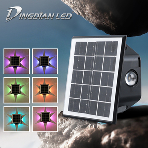 Lampada da parete moderna dal design ad alta efficienza colori rgb che cambiano lampade da parete impermeabili per esterni con luce ledl - Product Image 5
