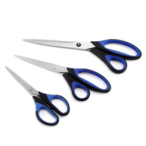 Tijeras Profesionales de Acero Inoxidable Antiadherentes de 8 Pulgadas, Tijeras de Oficina Multiusos con Mango Suave y Cómodo - Product Image 2