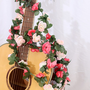 <span class=keywords><strong>Flores</strong></span> Artificiales de Seda de Calidad para Comercio Exterior, 45 Cabezas de Rosa, 45 <span class=keywords><strong>Flores</strong></span>, Tipo Enredadera - Product Image 3
