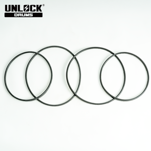 UNLOCK 10-Zoll & 12-Zoll Gummi-Trommelrand-Set |   Langlebige Kantenschutz-Ersatzteile für E-Drums |   Passend für <span class=keywords><strong>Roland</strong></span>/Yamaha/Alesis Pads OEM Direct - Product Image 1