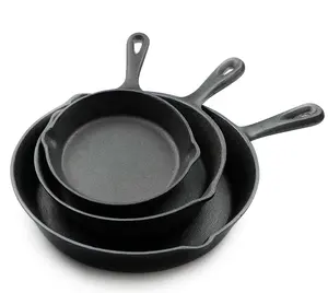 Buy 11.5 Inch Vegetable Oil Cast Iron Fry Pan Seasoning Cast Iron Skillet In Oven