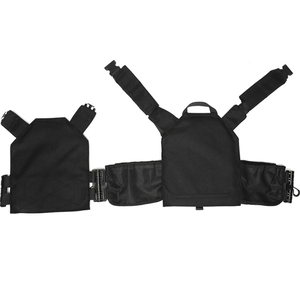 Chaleco Táctico DF1215 para Cosplay al Aire Libre con Plataforma Molle, Sistema de Suspensión Desmontable Fastger, Color Negro CP Stock - Product Image 5