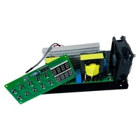 Carte de circuit imprimé (PCB) pour driver ultrasonique industriel 200W 25K 28K 33K 40K, garantie 1 an, accessoires pour nettoyeur ultrasonique numérique