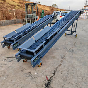 ناقل حزامي صغير يمكن توصيله لنقل التربة والحصى، ناقل حزامي صغير لتحميل نفايات البناء ونقل التربة للشاحنات - Product Image 2