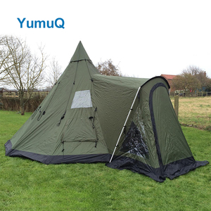 YumuQ Vente en gros Maison de camping en plein air pour adultes pour 2 personnes Tente <span class=keywords><strong>tipi</strong></span> octogonale 5-8 personnes pour adultes - Product Image 5