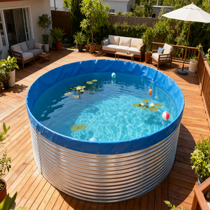 <span class=keywords><strong>Tanque</strong></span> de Peces de PVC <span class=keywords><strong>Galvanizado</strong></span> Escalable y Duradero Keyubo 8500L <span class=keywords><strong>para</strong></span> Acuicultura Moderna y Riego Agrícola <span class=keywords><strong>para</strong></span> Estanques de Peces - Product Image 2