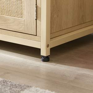 DB เก้าอี้หวาย5ชั้นชั้นและชั้นเก็บของพร้อมตู้สำหรับห้องนั่งเล่นหรือสำนักงานที่บ้าน - Product Image 5