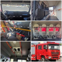 Camion de pompiers SHACMAN F3000 6X4 neuf, robuste, avec réservoir à mousse Europe 2/3 et lance à eau, à vendre