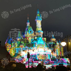 Système de projecteur laser extérieur pour la mappage de façades, les festivals, les parcs à thème, le tourisme culturel et les spectacles lumineux urbains - Product Image 3
