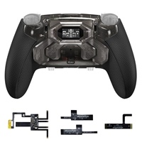 Kit de remplacement personnalisé durable EXtremeRate BEYOND avec palettes arrière, écran OLED et poignées ergonomiques repensées pour PS5 Edge