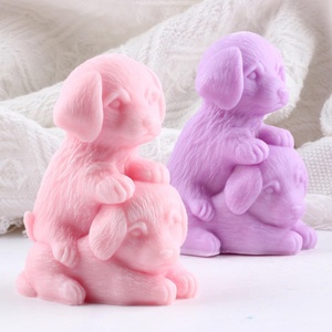 Molde de Silicona para Velas con Forma de Cachorro, Molde 3D para Velas Aromáticas, Decoración del Hogar, Molde de Resina para Velas con Aroma a Perro - Product Image 3