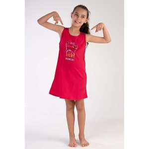 Túnica Ovalada con Tirantes Gruesos para Niñas de 3 a 14 Años, Tallas Suministradas por ODM 11-12/15-16 - Product Image 5