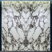 Dalle en pierre frittée effet marbre brillant, étanche, durable, design moderne, épaisseur 12 mm, pour plateau de table d'hôtel intérieur