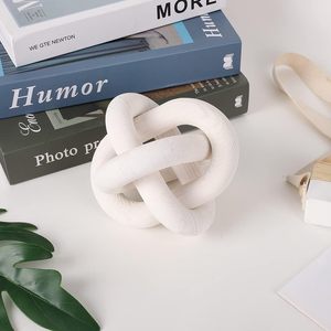 Decorazione in Legno Intagliato Boho <span class=keywords><strong>Moderno</strong></span> Stile Fattoria Rustica con Catena a Nodi per Tavolino da Caffè Ingresso Mensola - Product Image 2