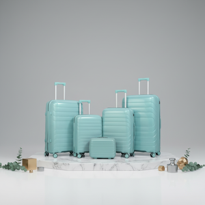 Juego <span class=keywords><strong>de</strong></span> Maletas <span class=keywords><strong>de</strong></span> <span class=keywords><strong>Viaje</strong></span> <span class=keywords><strong>de</strong></span> 5 Piezas <span class=keywords><strong>de</strong></span> Gran Capacidad, Material PP, Impermeables, Antirrobo, con Candado <span class=keywords><strong>de</strong></span> Combinación - Product Image 4