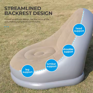 आधुनिक ठंडा सुविधा inflatable सोफे कुर्सी बेनबैग लाउंज कूलिंग आउटडोर लिविंग रूम एयर सोफा कुर्सी सेट - Product Image 3