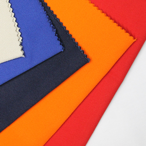 <span class=keywords><strong>Tela</strong></span> de Trabajo Ignífuga de Algodón/Poliéster Tejido, 16*16/98*55, Sarga Caqui para Bolsas - Product Image 1