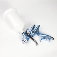 Pistolet à peinture automobile PORPHIS pour la réparation de carrosserie PRD-815C, buse de 1,3 mm et gobelet de 600 ml, pistolet à peinture pneumatique professionnel