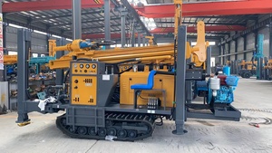 Offre Spéciale – Foreuse <span class=keywords><strong>de</strong></span> puits d'eau portable sur chenilles <span class=keywords><strong>de</strong></span> 200 m, alimentée au diesel - Product Image 2