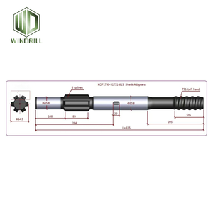 90029117 KOP <span class=keywords><strong>1750</strong></span> Adaptador de Vástago T51 Yamamoto 437-20302,10 T51 615mm - Product Image 1