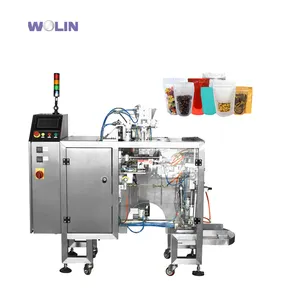 Small nuts packing machine 300mm width one single station multifunctional vacuum packaging machine