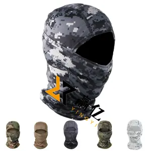 2 In 1 Hat And Balaclavas Premium Quality Neck Warm Ski Face Cover Windproof For Cold Weather Balaclavas With Zipper One Hole