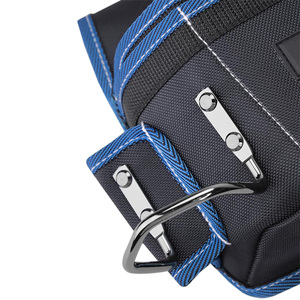OEM <b>Tool</b> <b>Belt</b> <b>Pouch</b> 600D/1680D Oxford Waterproof Adjustable Strap 45-inch Waist <b>Belt</b> 44 lb Capacity Black/Blue (Large) - Product Image 5