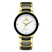 Montre simple pour hommes et femmes 2025, tendance mode, bracelet en acier, montre à quartz, montre de couple, montre pour amoureux