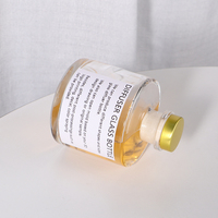 Diffuseur de parfum en verre personnalisé, grand cylindre, 1 litre, avec bâtonnets