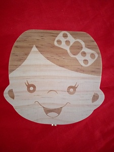 Boîte de rangement écologique en bois naturel gravé pour la première dent de bébé, avec carte de jalons pour garçons et filles - Product Image 4