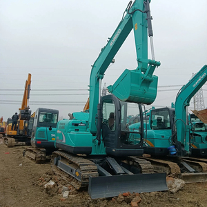 Escavatore <span class=keywords><strong>KOBELCO</strong></span> 75-8, Capacità Benna 0,4m, Peso Operativo 7,5 Tonnellate, Usato con Pompa e Motore - Product Image 5